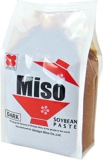 Shinjyo Miso Miso-Suppenpaste Dunkel - 500 g Packung