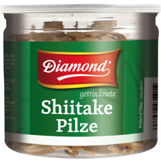 Diamond Shiitake Tonko Pilze getrocknet&geschnitten - 1 x 30 g Dose
