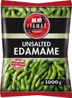 Ita-San Edamame Sojabohnen in Schote tiefgefroren - 1 x 1 kg Beutel