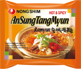 Nong Shim Ansungtang Myun Instantnudeln - 1 x 125 g Packung