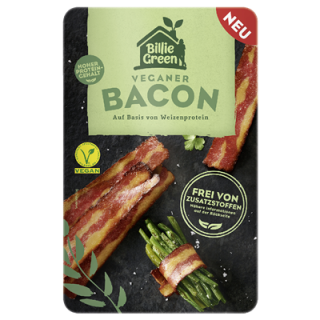 Billie Green Veganer Bacon gekühlt - 90 g Schale