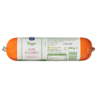 METRO Chef Vegane Fleischwurst - 300 g Packung