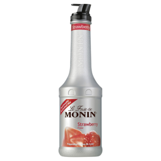 Monin PüreeMix Erdbeere - 4 x 1,00 l Flaschen