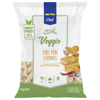 METRO Chef Vegane Chnunks Piri Piri gekühlt - 1 kg