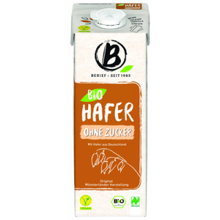 Berief Bio Hafer ohne Zucker vegan gekühlt - 1 l Packung