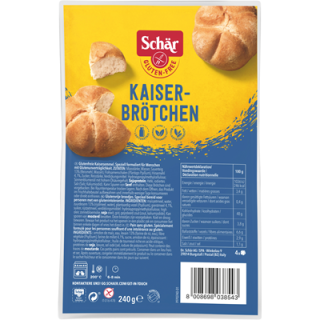 Schär Kaiserbrötchen 4er- 240 g Beutel