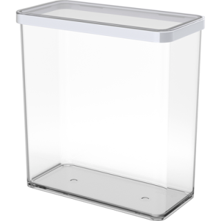 Rotho Premium Vorratsdose Loft Transparent rechteckig 3,2 l