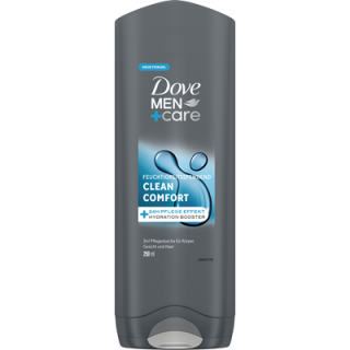 Dove Dusche Clean Comfort - 250 ml Flasche