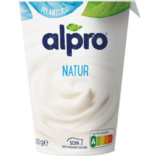 Alpro Natur Joghurt Alternative vegan gekühlt - 400 g Becher
