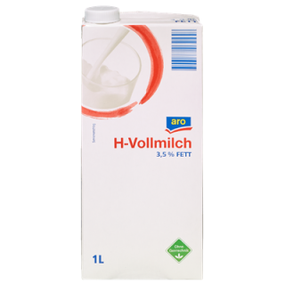 aro H-Milch 3,5 % - 1 l Stück