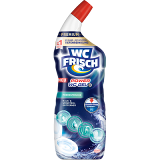 WC FRISCH Power WC Gel Meeresfrische - 750 ml Flasche