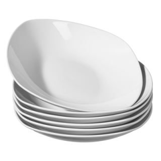 aro Square Deep Plate 6 Stück Ø 21,5 cm