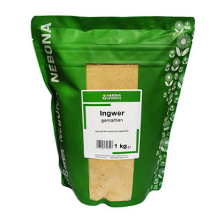 Nebona Ingwer gemahlen - 1 kg Beutel