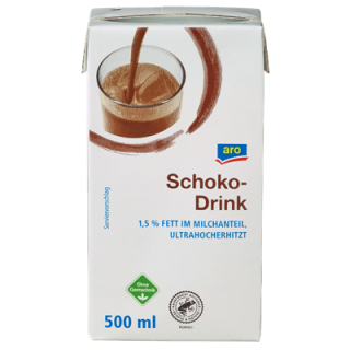 aro H-Schoko 1,5 % - 500 ml Packung