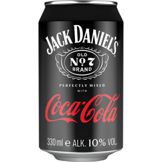 JACK DANIELS & Coca-Cola - 330 ml Dose