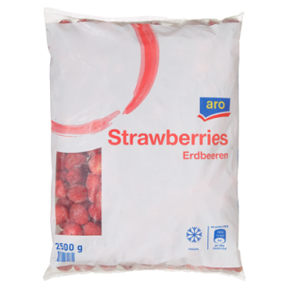 aro Erdbeeren tiefgefroren - 2,5 kg Beutel