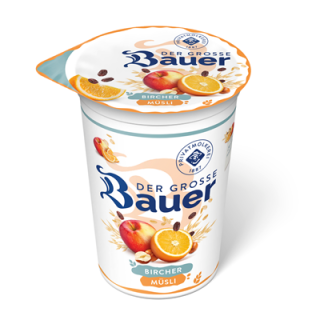 Bauer Fruchtjoghurt 3,5 % Bircher Müsli - 225 g Becher