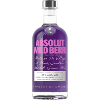 Absolut Vodka Wild Berri 38 % Vol. - 700 ml Flasche