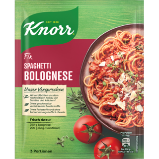 Knorr Fix Würzmischung  Spaghetti Bolognese - 40 g Beutel