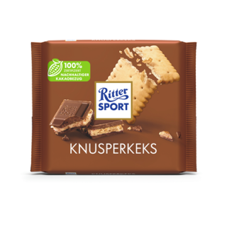 Ritter Sport Bunte Vielfalt Knusperkeks - 100 g Stück