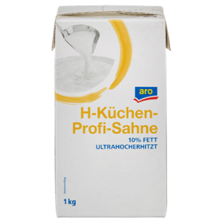 aro Küchen-Profi-Sahne 10% Fett - 1 l Packung