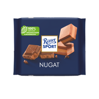 Ritter Sport Bunte Vielfalt Nugat - 100 g Stück