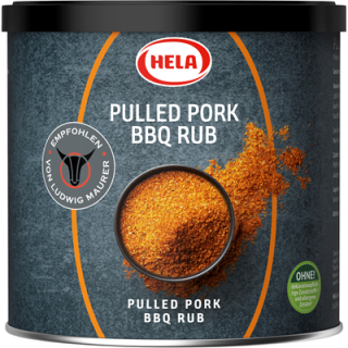 Hela Pulled Pork BBQ Rub - 400 g Dose