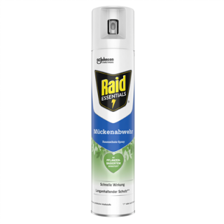 Raid Essentials Mückenabwehr Raumschutzspray 300 ml...