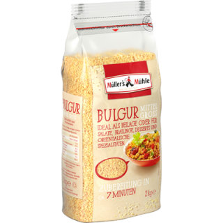 Müllers Mühle Bulgur - 2 kg Beutel
