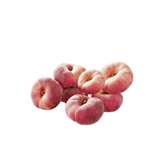 Plattpfirsiche Weiß Spanien - 2 kg Kiste