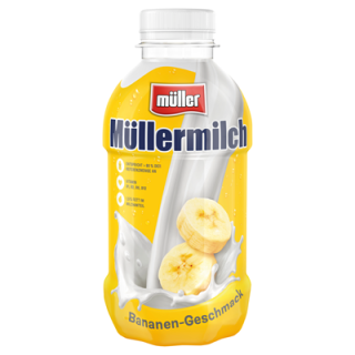 müller Müllermilch 1,5 % Banane PET-Flasche...
