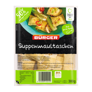 Bürger Suppenmaultaschen - 300 g Schale