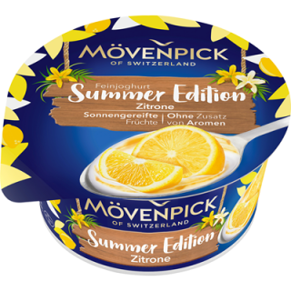 Mövenpick Feinjoghurt 13 % Fett Zitrone gekühlt - 150 g Becher