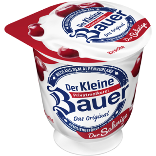 Bauer Sahne-Fruchtjoghurt 10 % Fett Kirsche gekühlt - 150 g Becher
