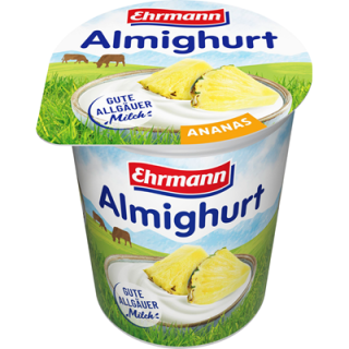 Almighurt Fruchtjohurt 3,8 % Ananas - 150 g Becher