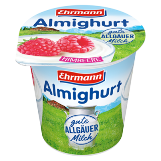 Almighurt 20 Becher à 150 g gekühlt 4-fach sortiert E/K/H/HI - 3 kg Mischkarton