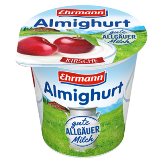 Almighurt 20 Becher à 150 g gekühlt 4-fach sortiert E/K/H/HI - 3 kg Mischkarton