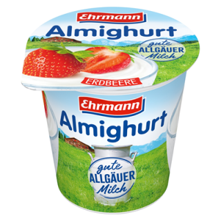 Almighurt 20 Becher à 150 g gekühlt 4-fach sortiert E/K/H/HI - 3 kg Mischkarton