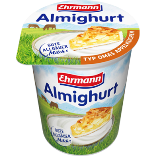 Almighurt Joghurt Omas Apfelkuchen 3,8 % Fett...