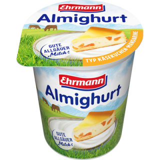 Almighurt Joghurt Käsekuchen-Mandarine 3,8 % Fett...