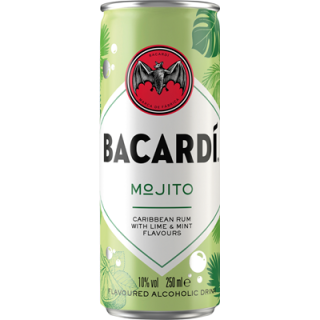 Bacardi Mojito 10 % Vol. - 250 ml Dose