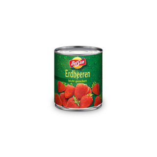 BelSun Erdbeeren Leicht gezuckert - 850 ml Dose