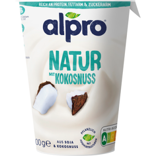 alpro Natur Joghurtalternative vegan Kokosnuss gekühlt - 400 g Becher