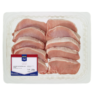 METRO Chef Schweine Lachssteaks je kg ca. 1500g geschnitten