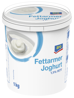 aro Joghurt 1,5 % - 1 kg Packung