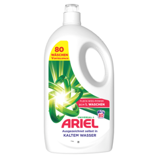 Ariel Flüssig Regulär 80 WL - 3,6 l Flasche