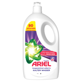 Ariel Flüssig Color 80 WL - 3,6 l Flasche