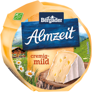 Bergader Almzeit Minitorte Cremig-Mild - 150 g Packung