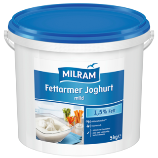 Milram Joghurt 1,5 % Stichfest - 5 kg Eimer