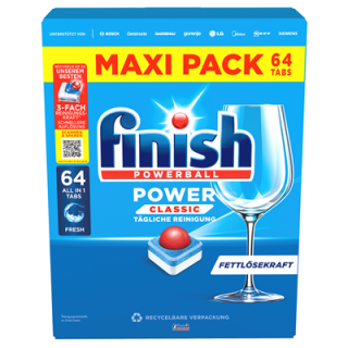 Finish Power Classic Maxi 64 Stück